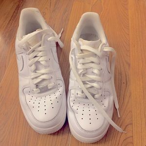 Nike Air Force 1 Women Size 9 white Shoes